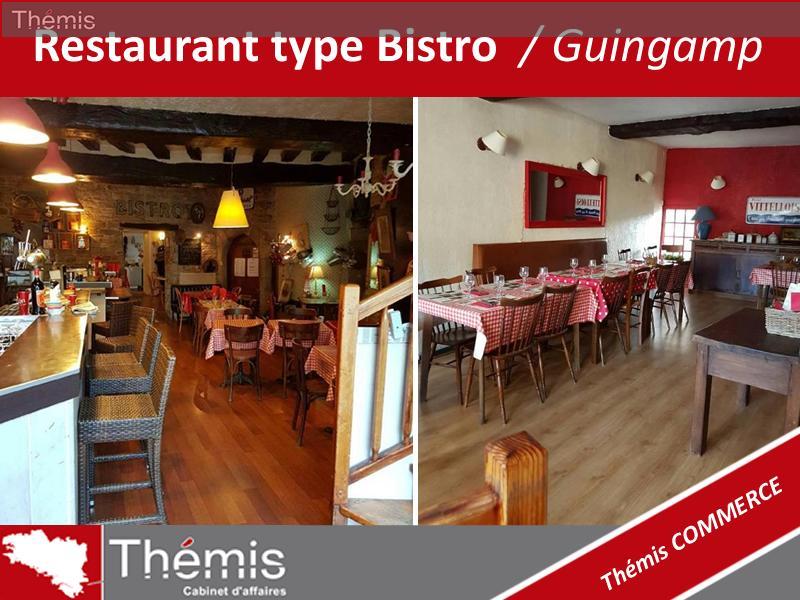 Restaurant à reprendre centre ville Guingamp dans bâtisse hi
