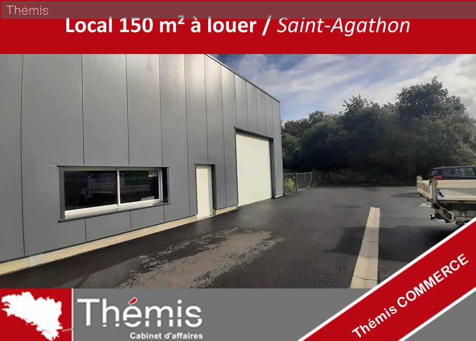 Local 150 m² à louer zone dactivité Saint-Agathon