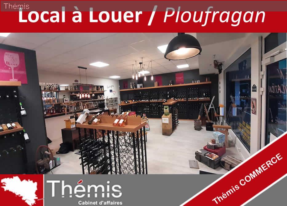 LOCAL A LOUER CENTRE VILLE PLOUFRAGAN 90 M²