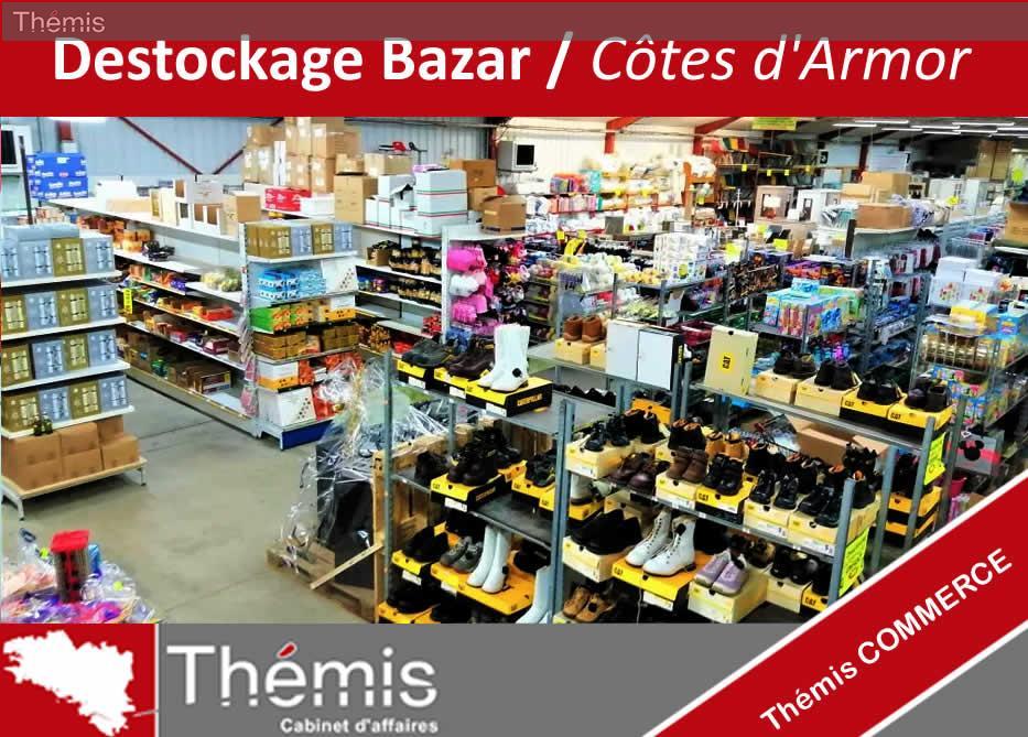 A vendre FDC déstockage + bazar 350 m² Côte de Penthièvre