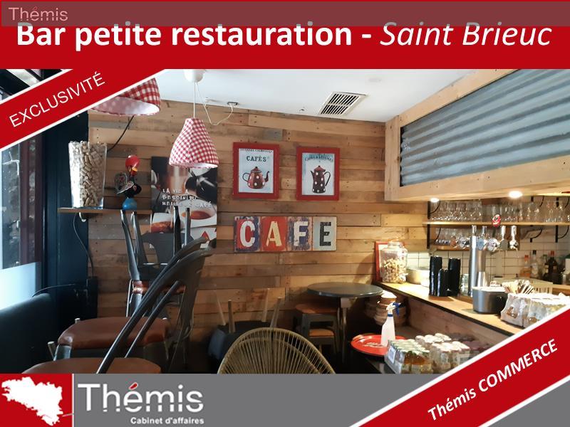 EXCLUSIVITÉ Bar petite restauration centre ville Saint Brieu