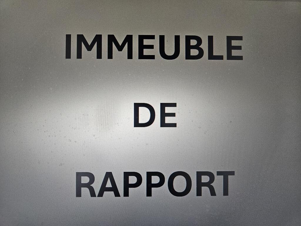 POUR INVESTISSEUR IMMEUBLE DE RAPPORT