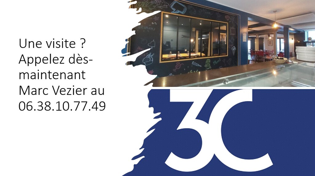 Fonds restaurant Etampes vendu seulement 30 % du chiffre d'a