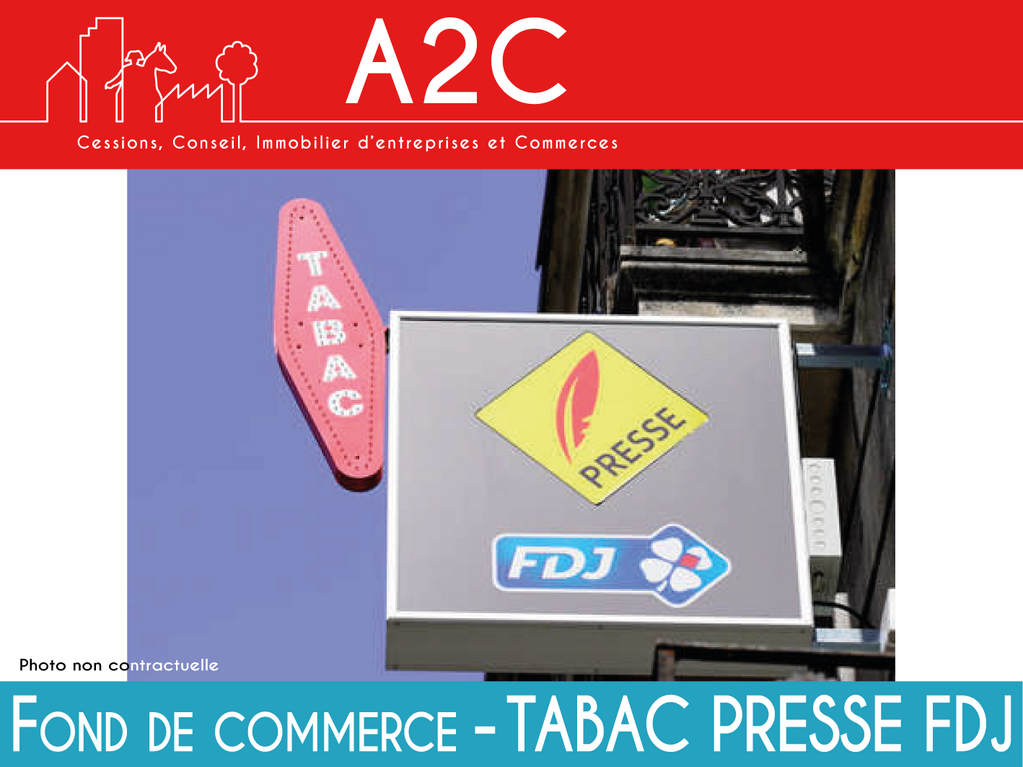 A Vendre Fonds Tabac Presse FDJ Petite epicerie