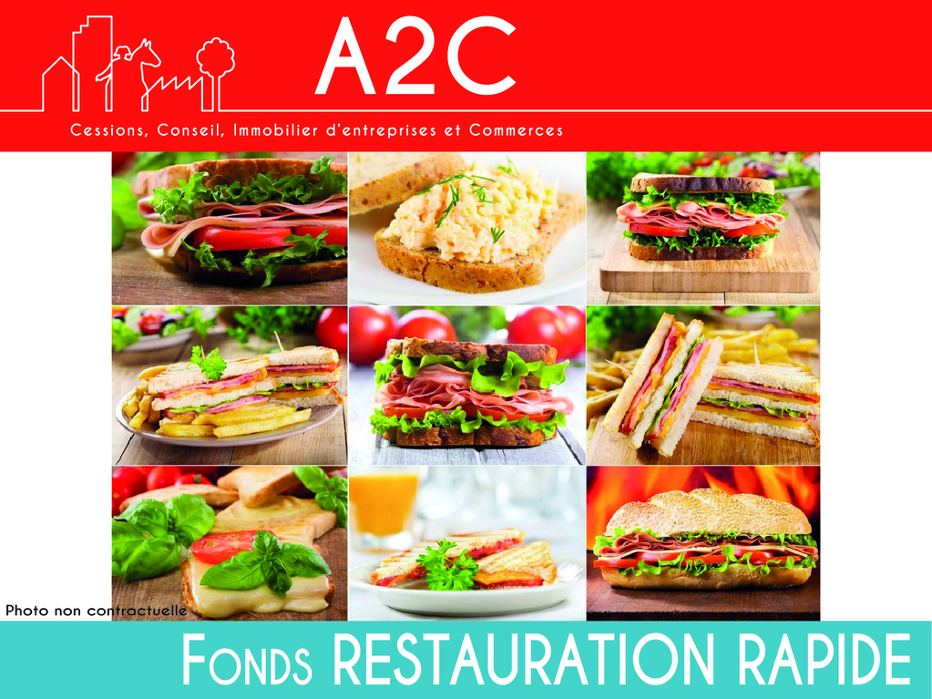 A Vendre Fonds Restauration rapide et point chaud