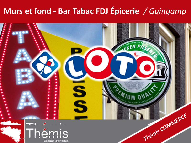Bar tabac FDJ épicerie centre bourg