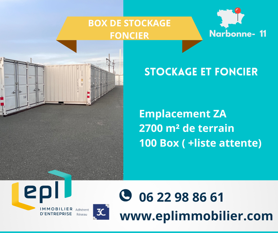 Fonds de commerce  BOX + Foncier