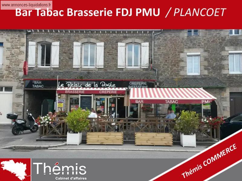 Bar tabac PMU FDJ avec une partie restauration