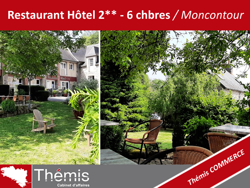 Restaurant hôtel 6 chambres cité de caractère