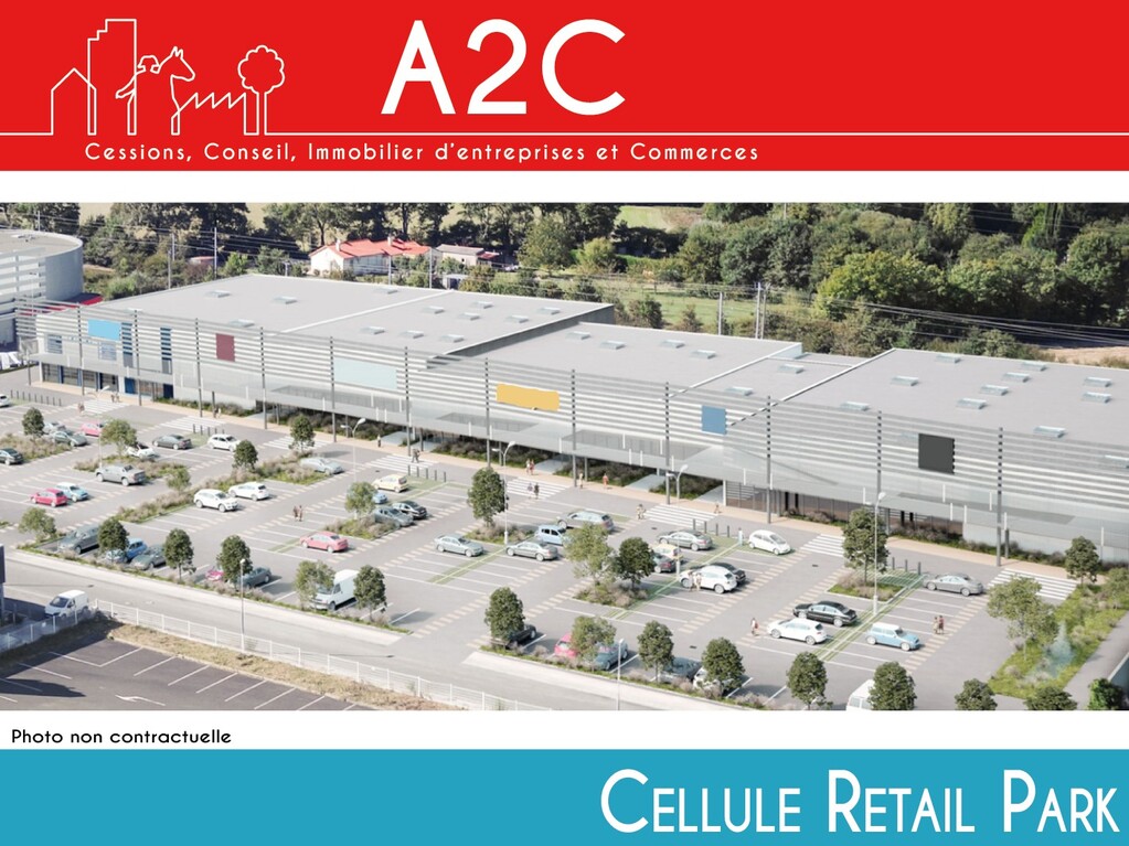 A VENDRE CELULLE COMERCIAL RETAIL PARK OCCUPE FIN 2025