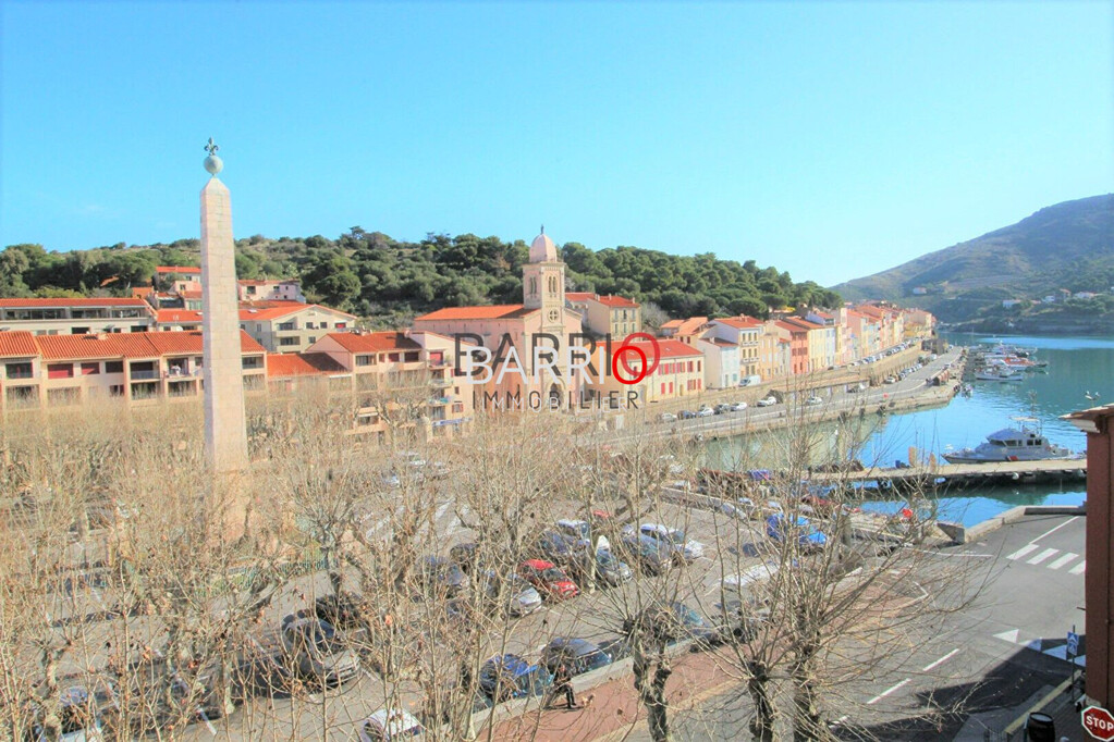Appartement Port Vendres 3 pièces vue port