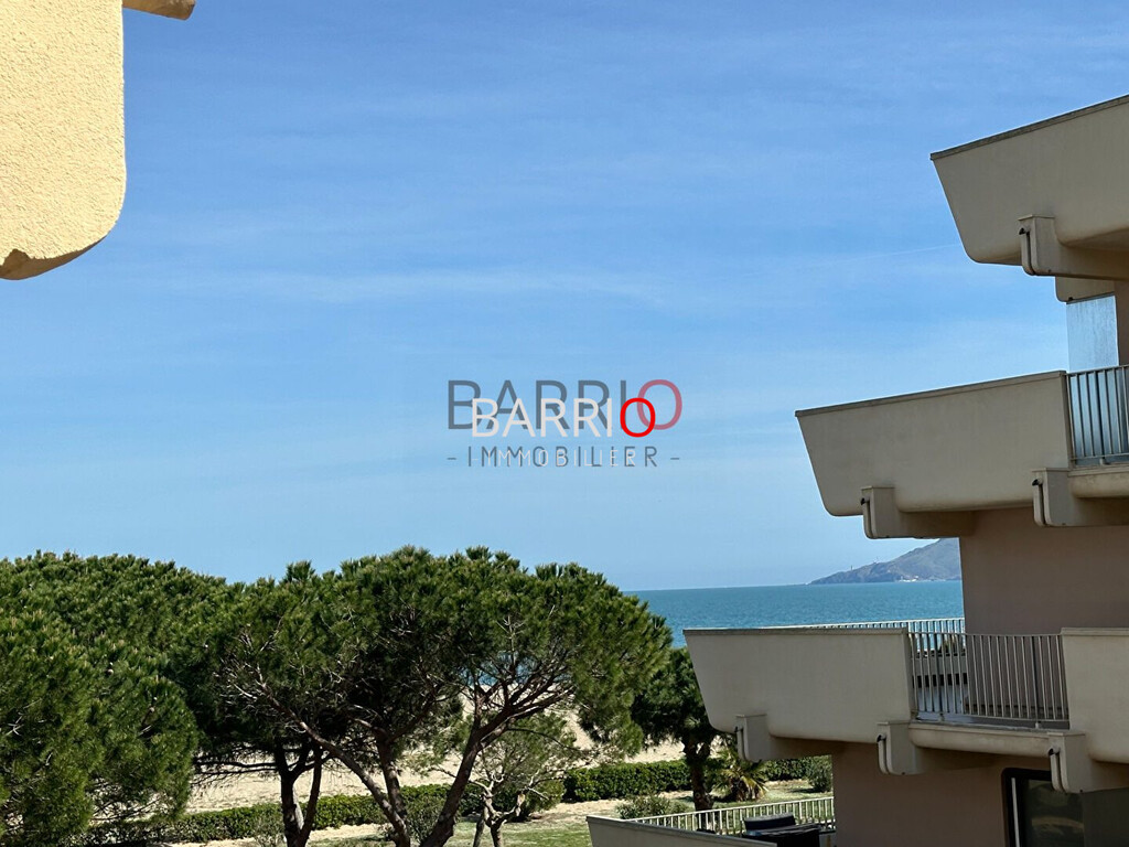 Appartement en première ligne à Argelès-sur-Mer Vue mer et t
