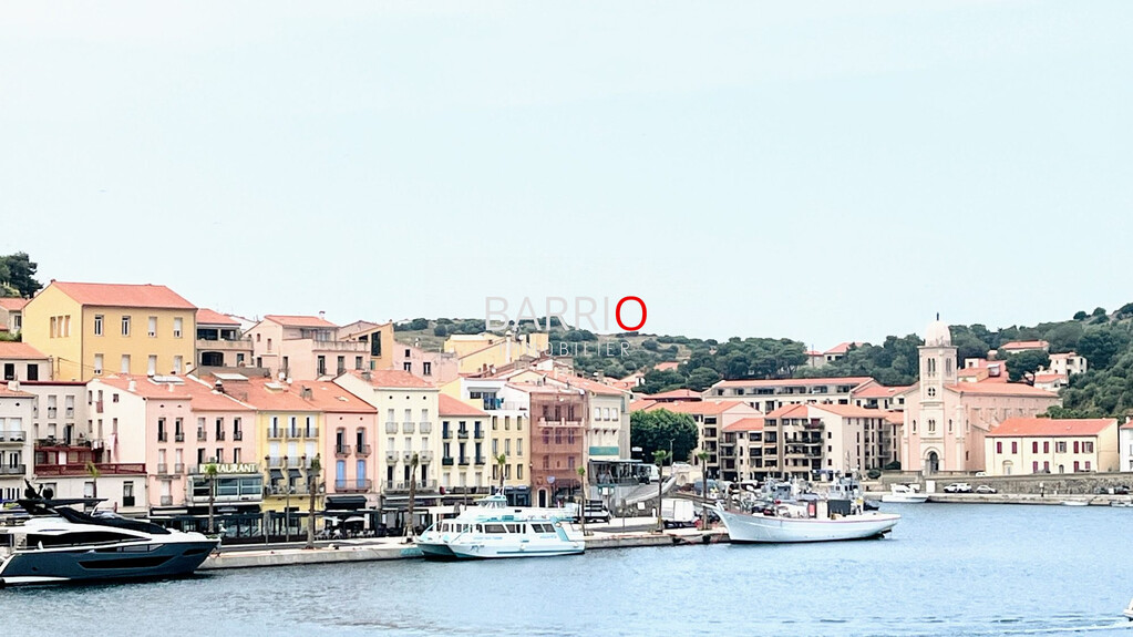 PORT-VENDRES T3 vue mer