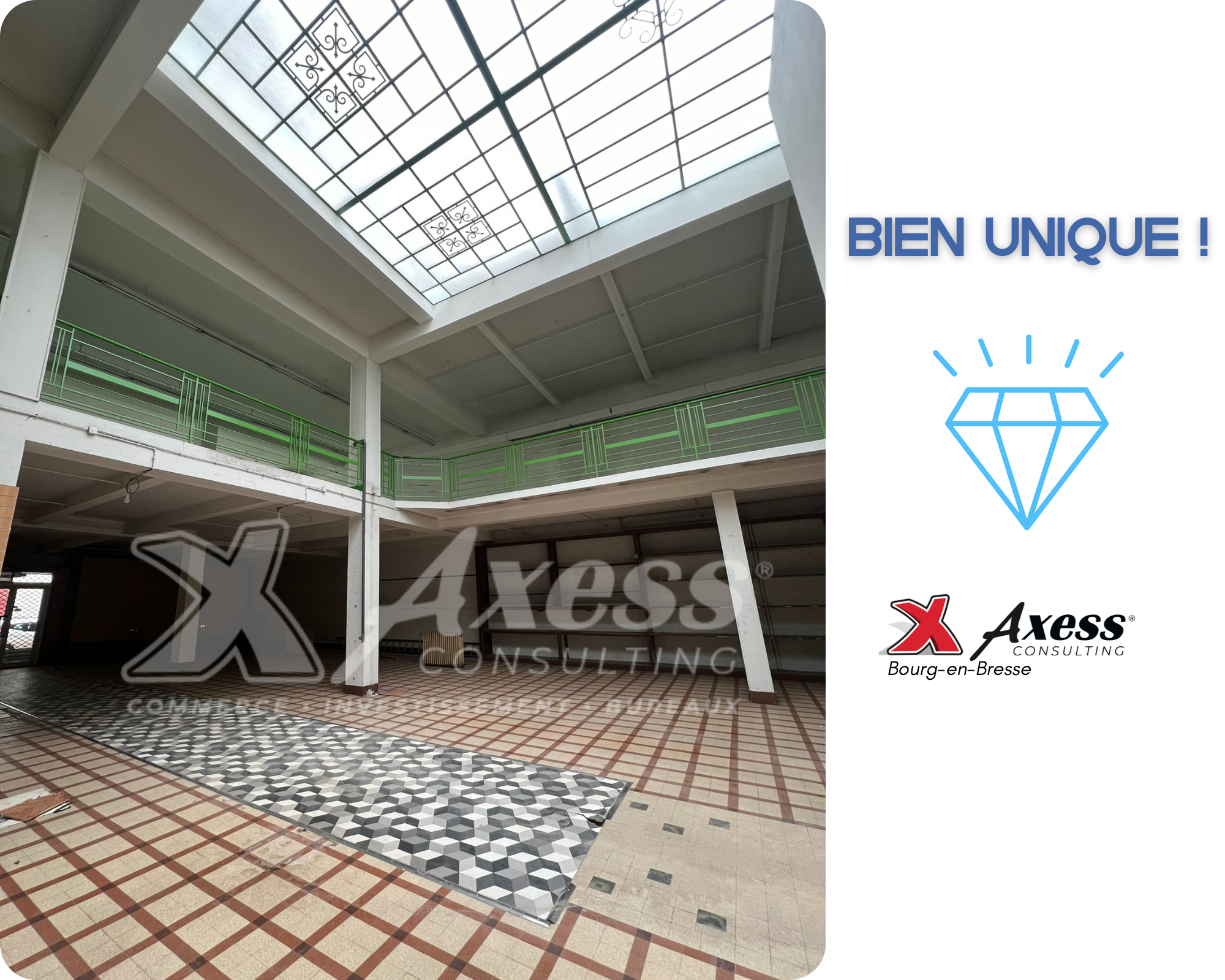 RARE : Bâtiment de 610 m² en centre-ville de BOURG EN BRESSE