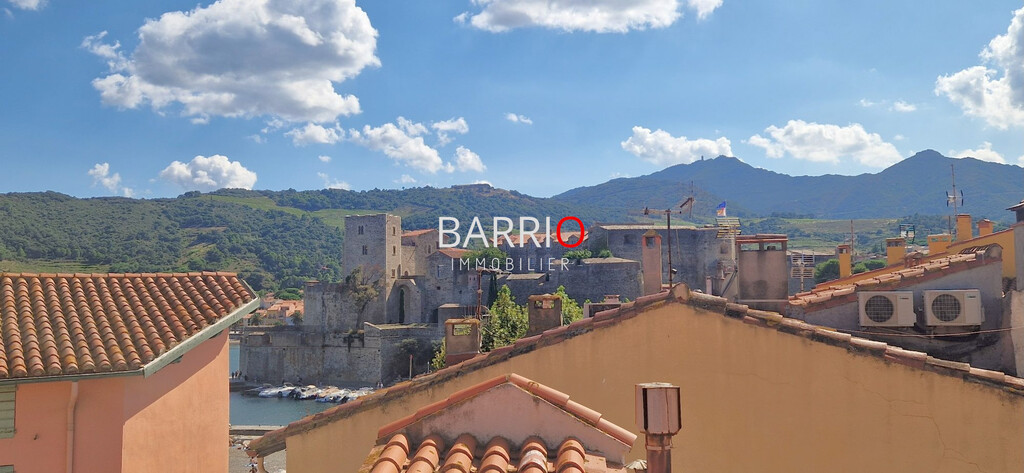 COLLIOURE Appartement duplex avec terrasse panoramique au co