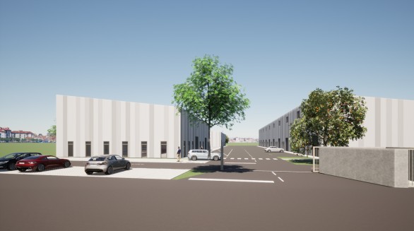 Local d'activités neuf 2 100 m² - A louer